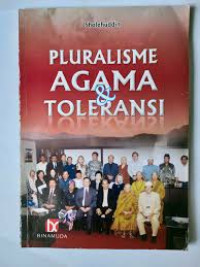 Image of Pluralisme Agama & Toleransi
